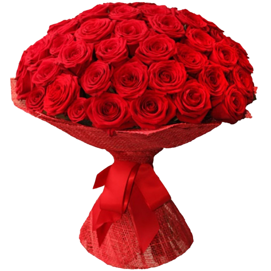 Букет цветов "51 красная роза"